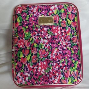 Lilly pulitzer iPad zip around case